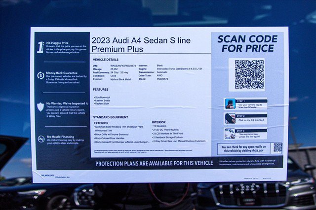 Used 2023 Audi A4 2.0T Premium Plus AWD/4WD image 28