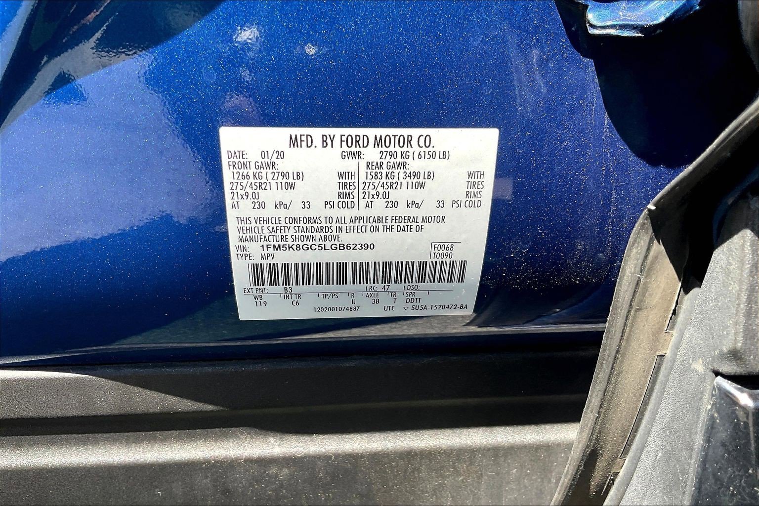 Used 2020 Ford Explorer ST w/ ST Street Pack AWD/4WD image 20