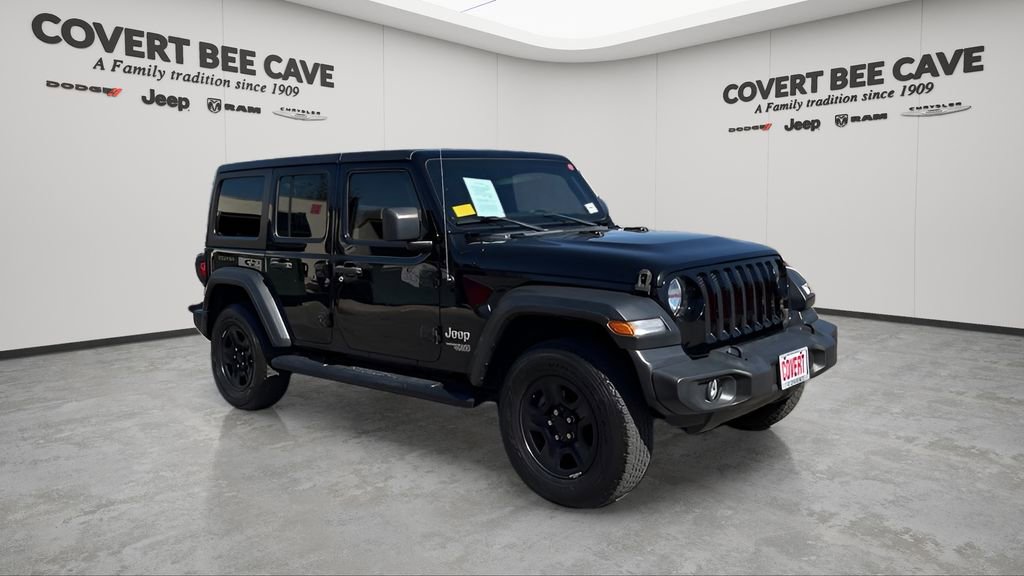 Used 2021 Jeep Wrangler Unlimited Sport image 1