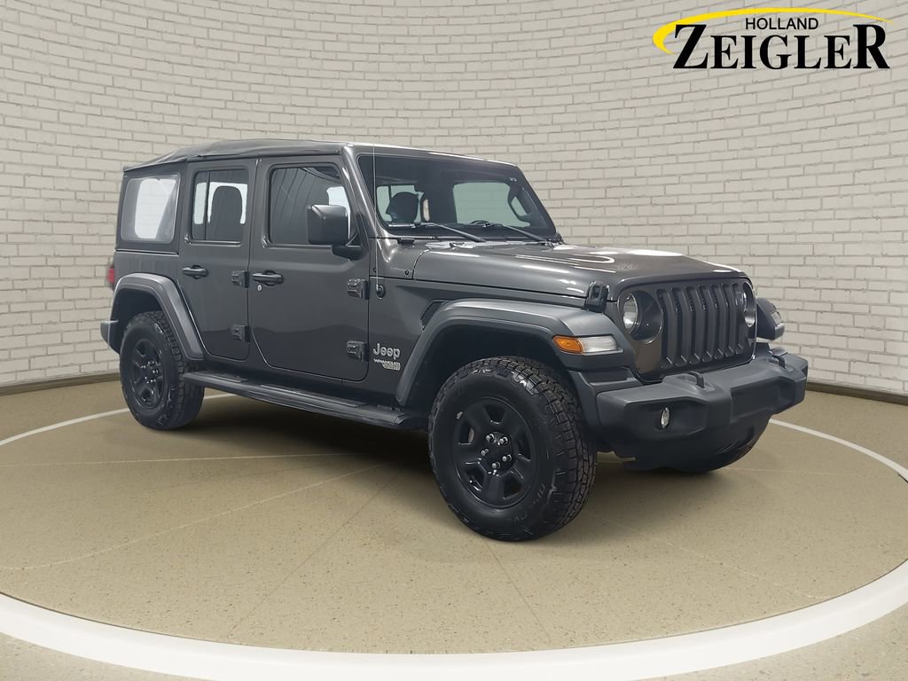 Used 2018 Jeep Wrangler Unlimited Sport image 3