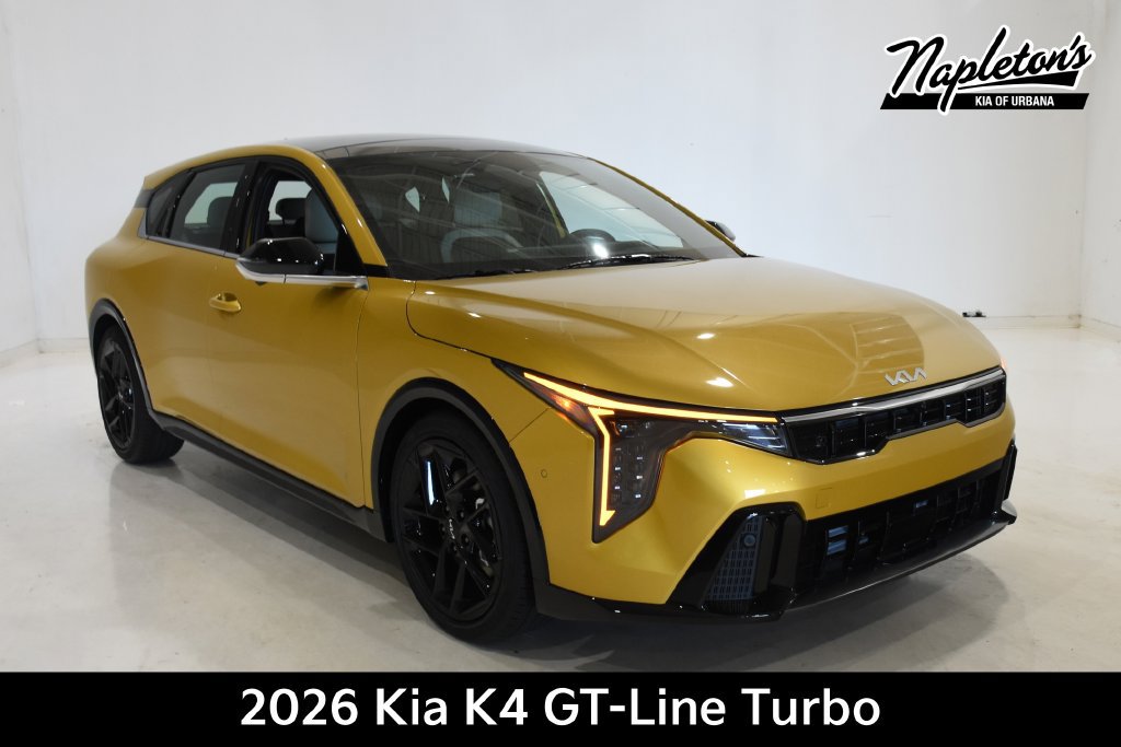 New 2026 Kia K4 GT-Line Turbo
