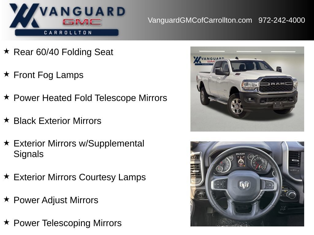 Used 2024 RAM 2500 Big Horn w/ Bed Utility Group image 12