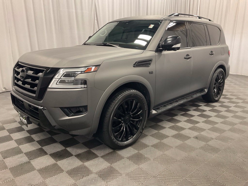 Used 2021 Nissan Armada Platinum w/ Captain's Chairs Package RWD image 9