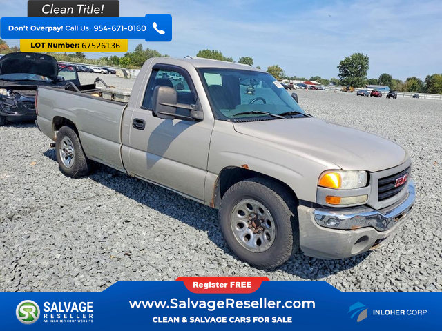 Used 2005 GMC Sierra 1500 W/T RWD image 5