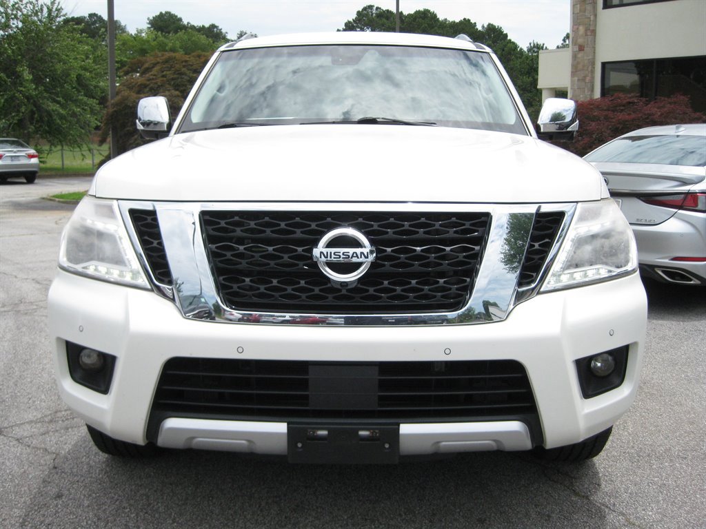 Used 2017 Nissan Armada Platinum w/ Captain Seat Package AWD/4WD image 2