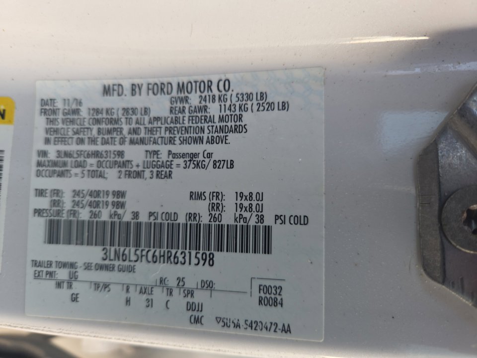 Used 2017 Lincoln MKZ Reserve w/ Technology Package image 38