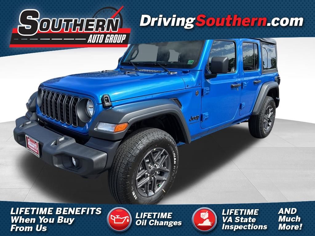 New 2025 Jeep Wrangler Sport S