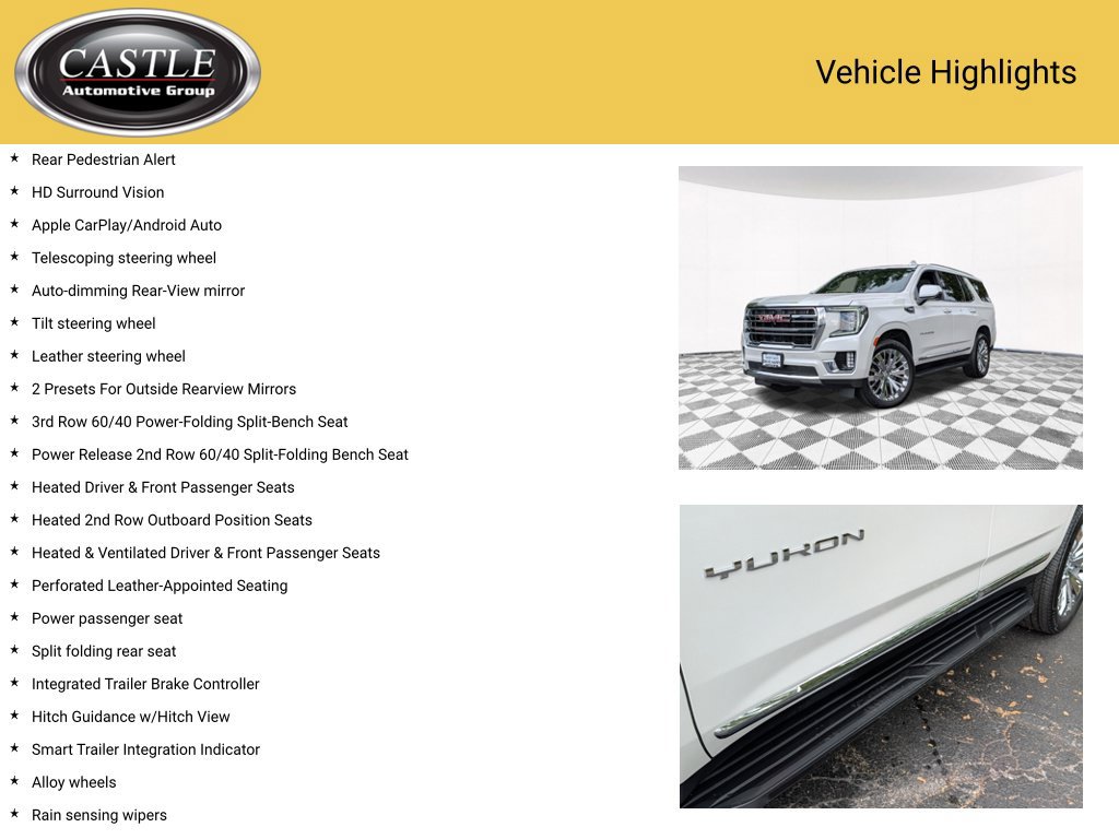 Used 2022 GMC Yukon SLT w/ SLT Premium Package AWD/4WD image 13