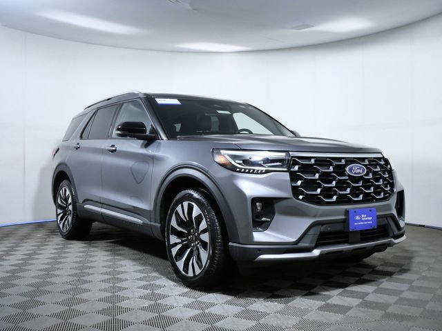 Certified 2025 Ford Explorer Platinum w/ LUX Leather Package AWD/4WD image 1