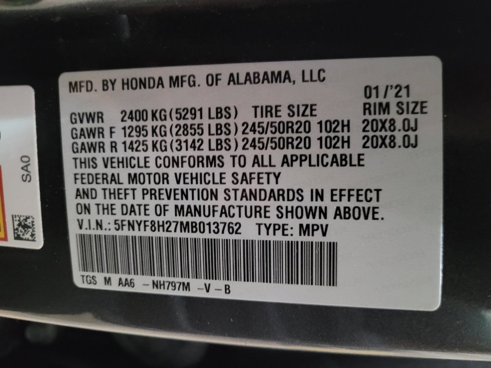 Used 2021 Honda Passport Sport image 33