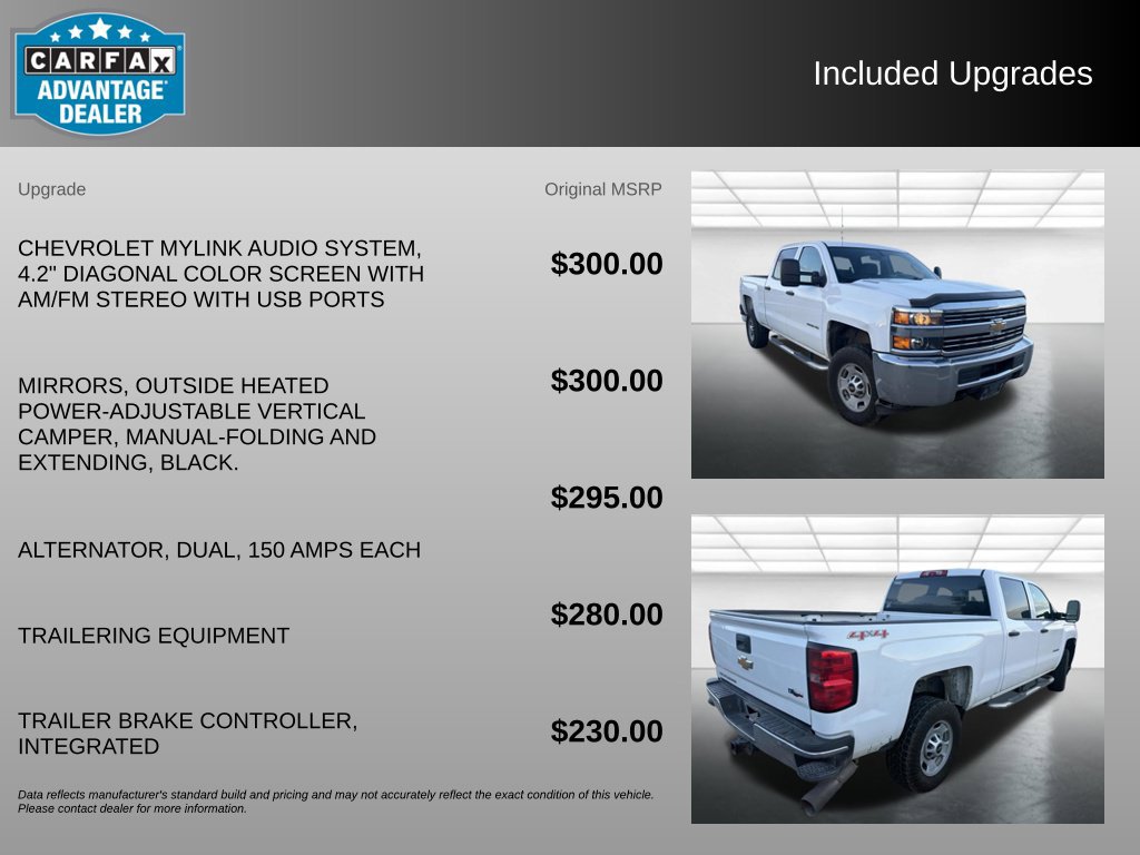 Used 2015 Chevrolet Silverado 2500 W/T w/ WT Convenience Package AWD/4WD image 6