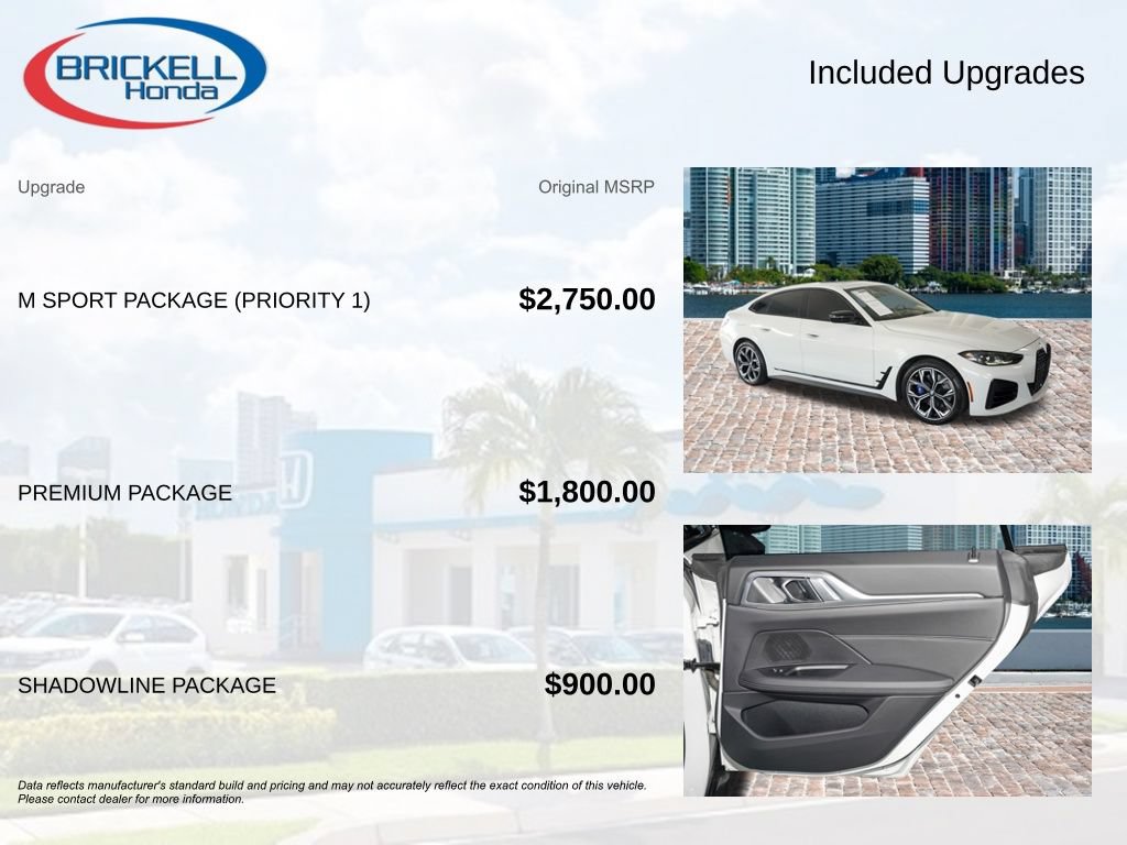 Used 2024 BMW 430i Gran Coupe w/ M Sport Package (Priority 1) RWD image 11