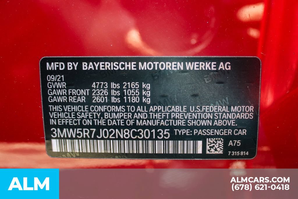 Used 2022 BMW 330i xDrive Sedan AWD/4WD image 37