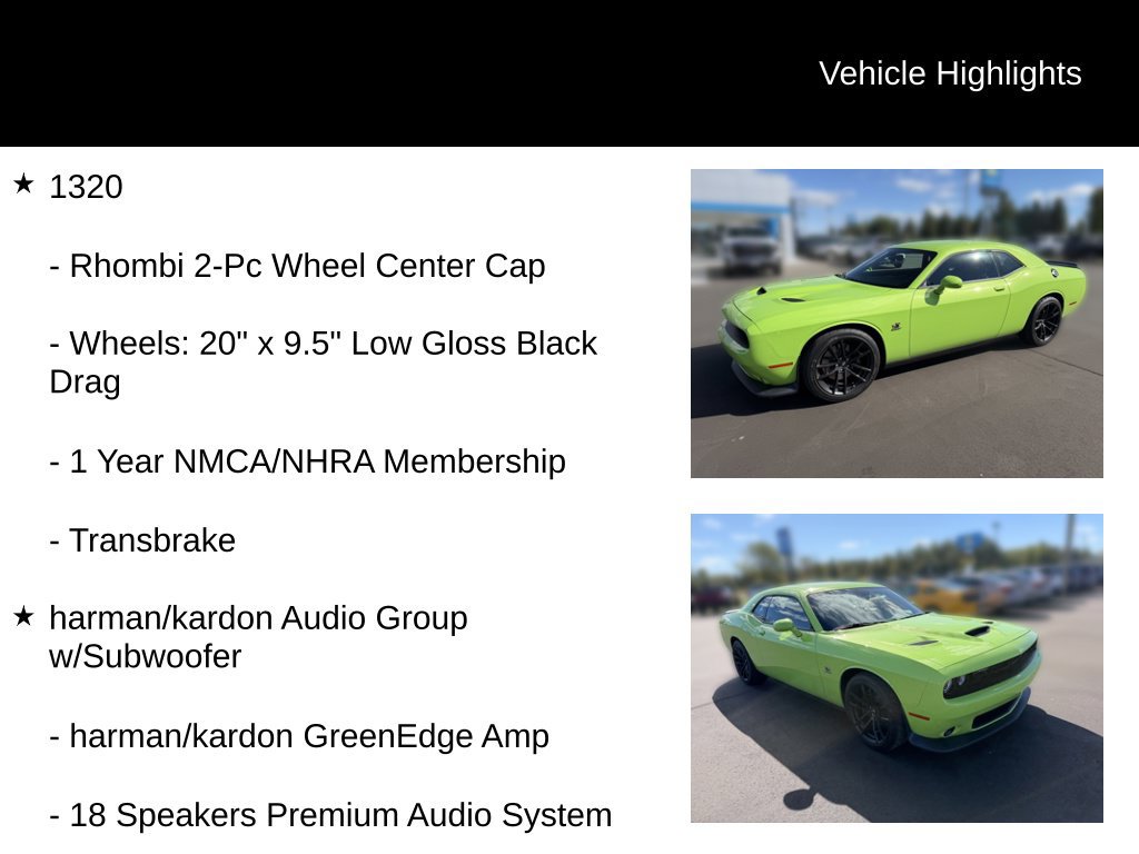 Used 2023 Dodge Challenger R/T Scat Pack RWD image 15