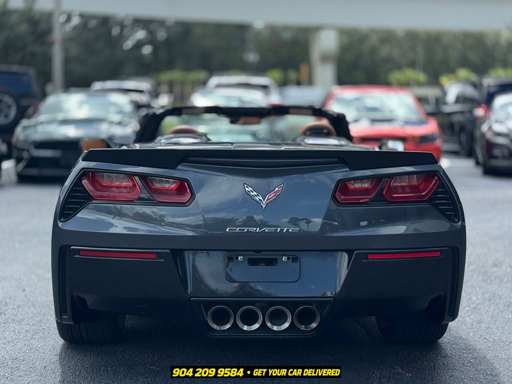 Used 2014 Chevrolet Corvette Stingray Convertible w/ 3LT Preferred Equipment Group RWD image 8