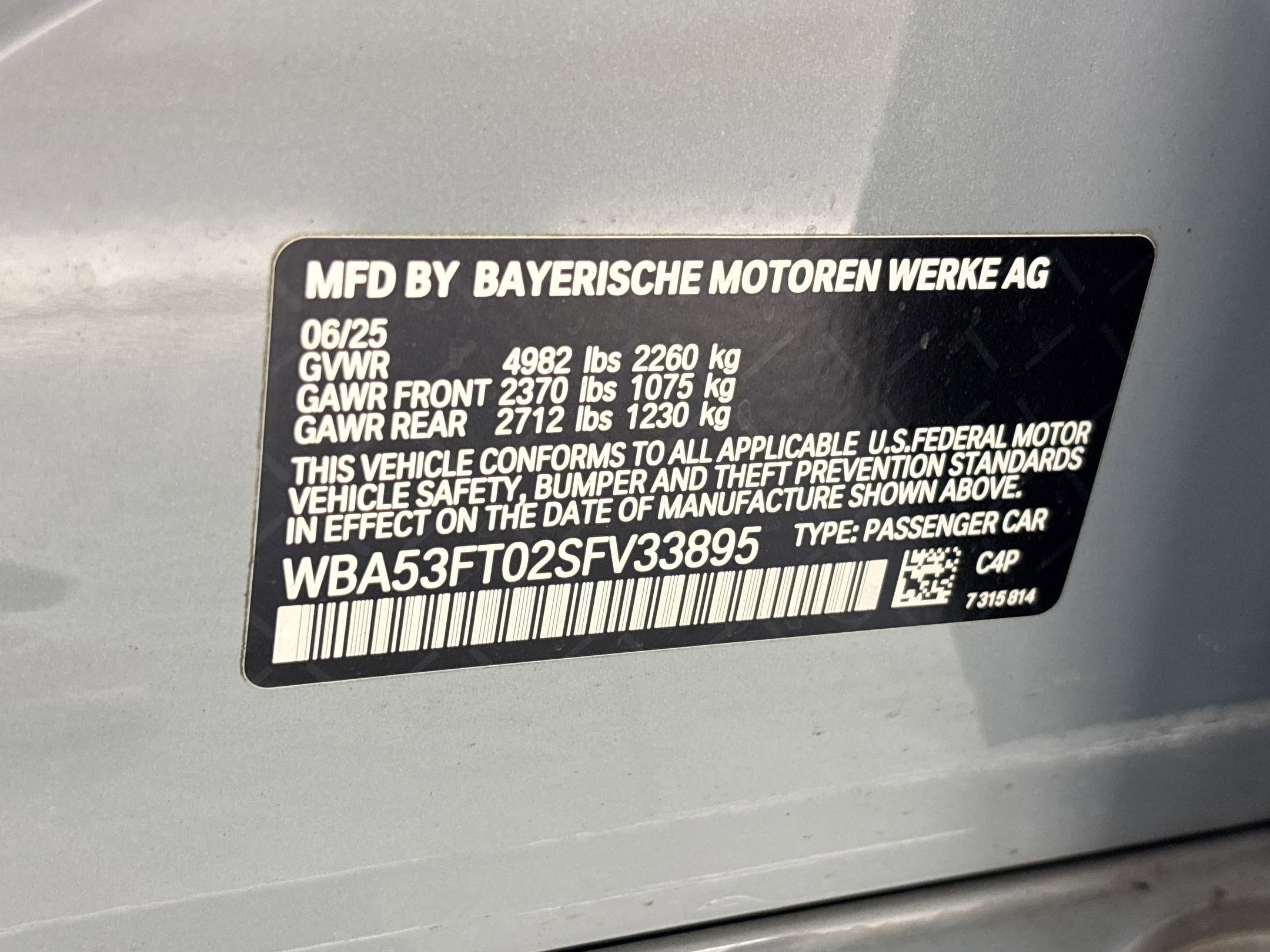 Certified 2025 BMW M340i Sedan RWD image 19