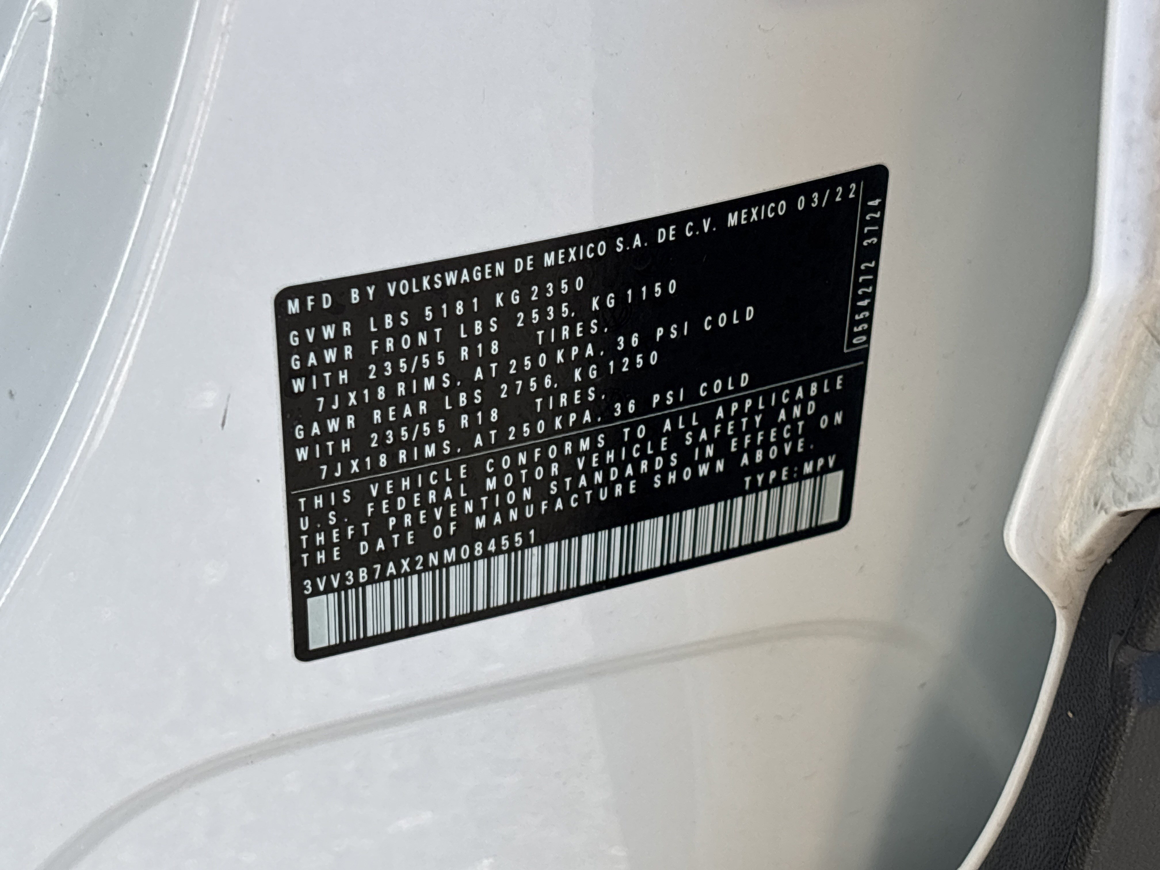 Used 2022 Volkswagen Tiguan SE image 31