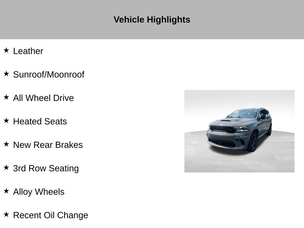 Used 2023 Dodge Durango R/T AWD/4WD image 9