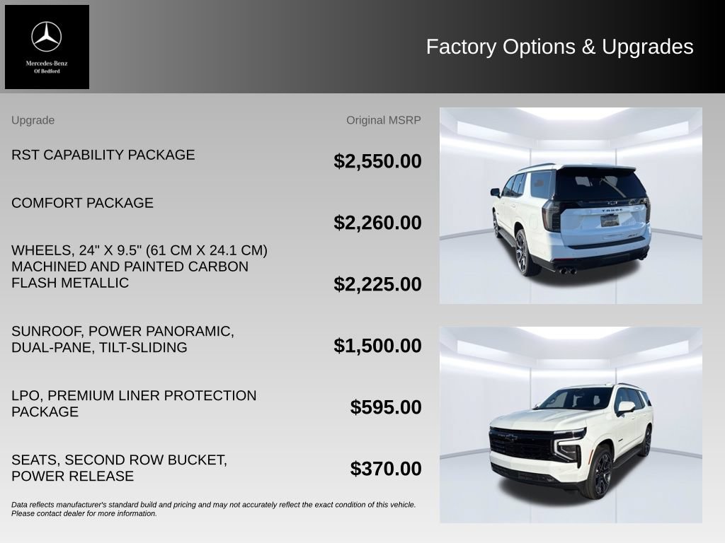 Used 2026 Chevrolet Tahoe RST w/ RST Capability Package AWD/4WD image 5