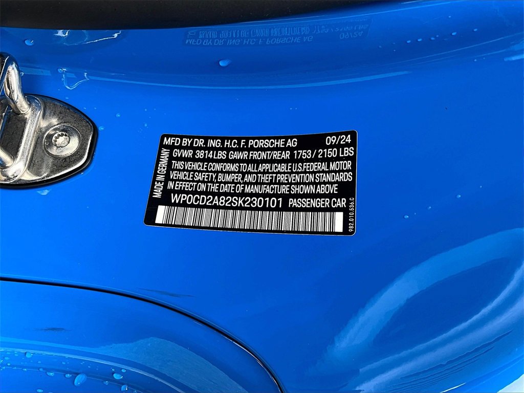 New 2025 Porsche 718 Boxster GTS image 26