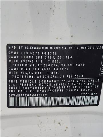 Used 2023 Volkswagen Tiguan SE AWD/4WD image 21