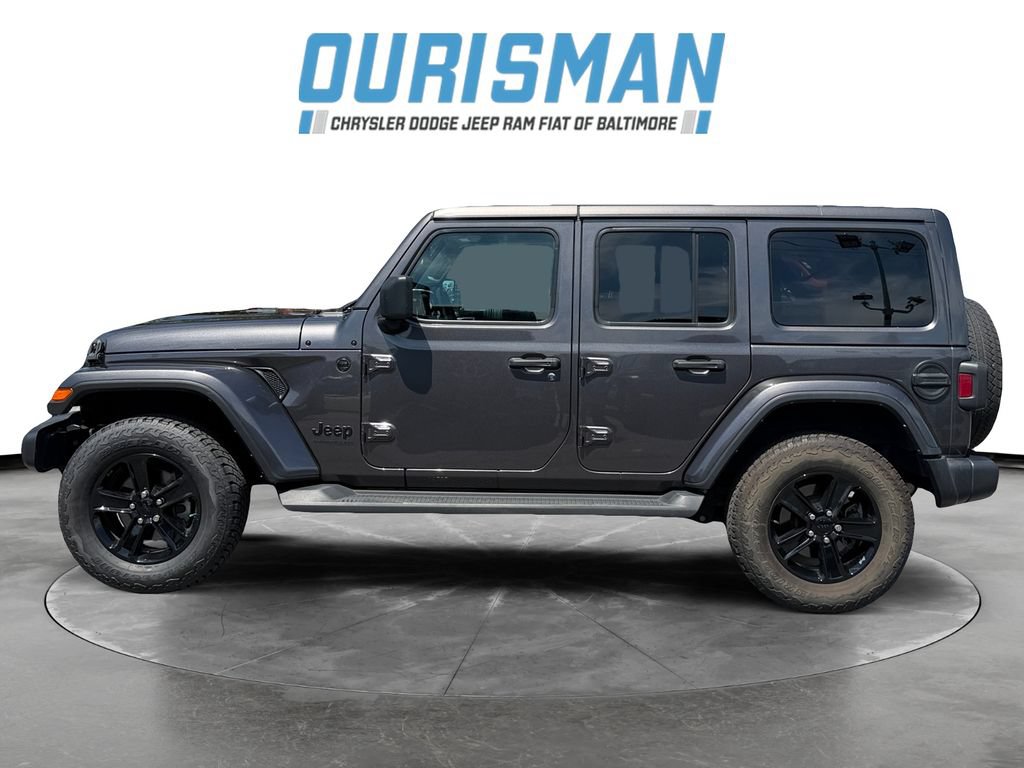 Used 2021 Jeep Wrangler Unlimited Sahara AWD/4WD image 3