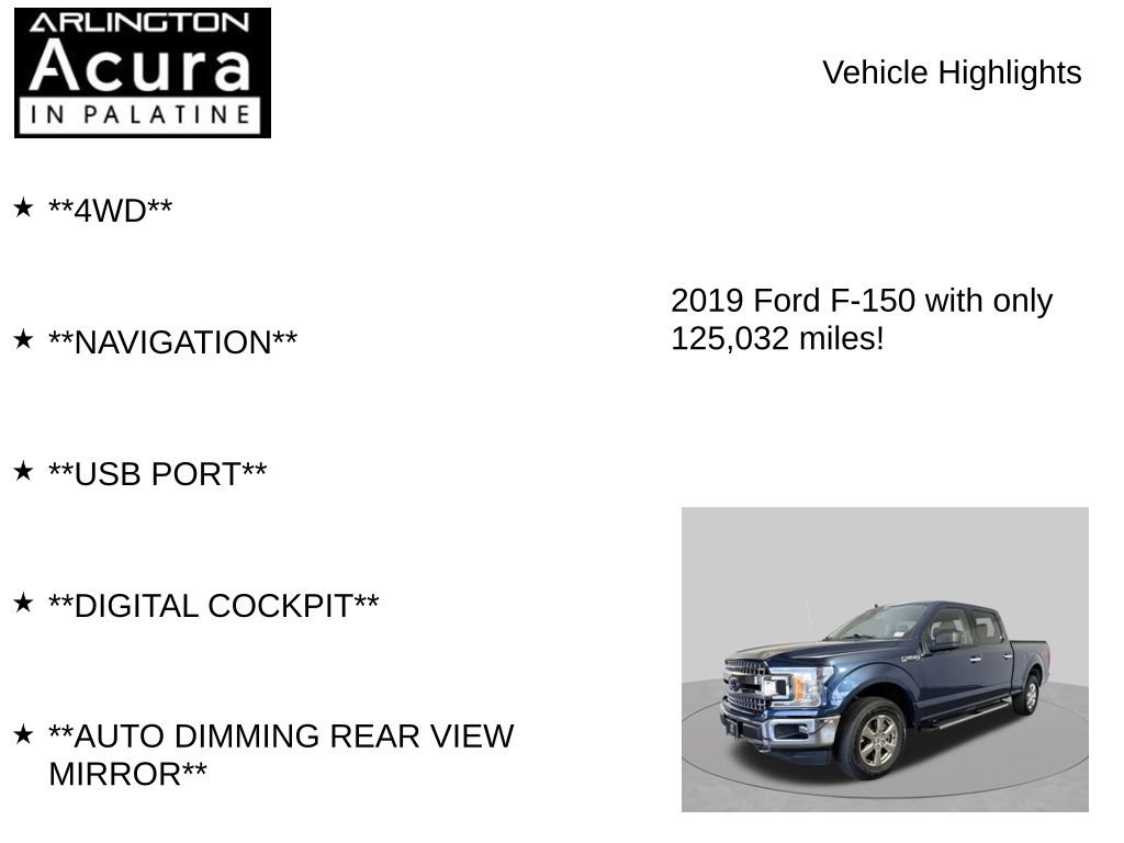 Used 2019 Ford F150 XLT w/ XTR Package AWD/4WD image 7