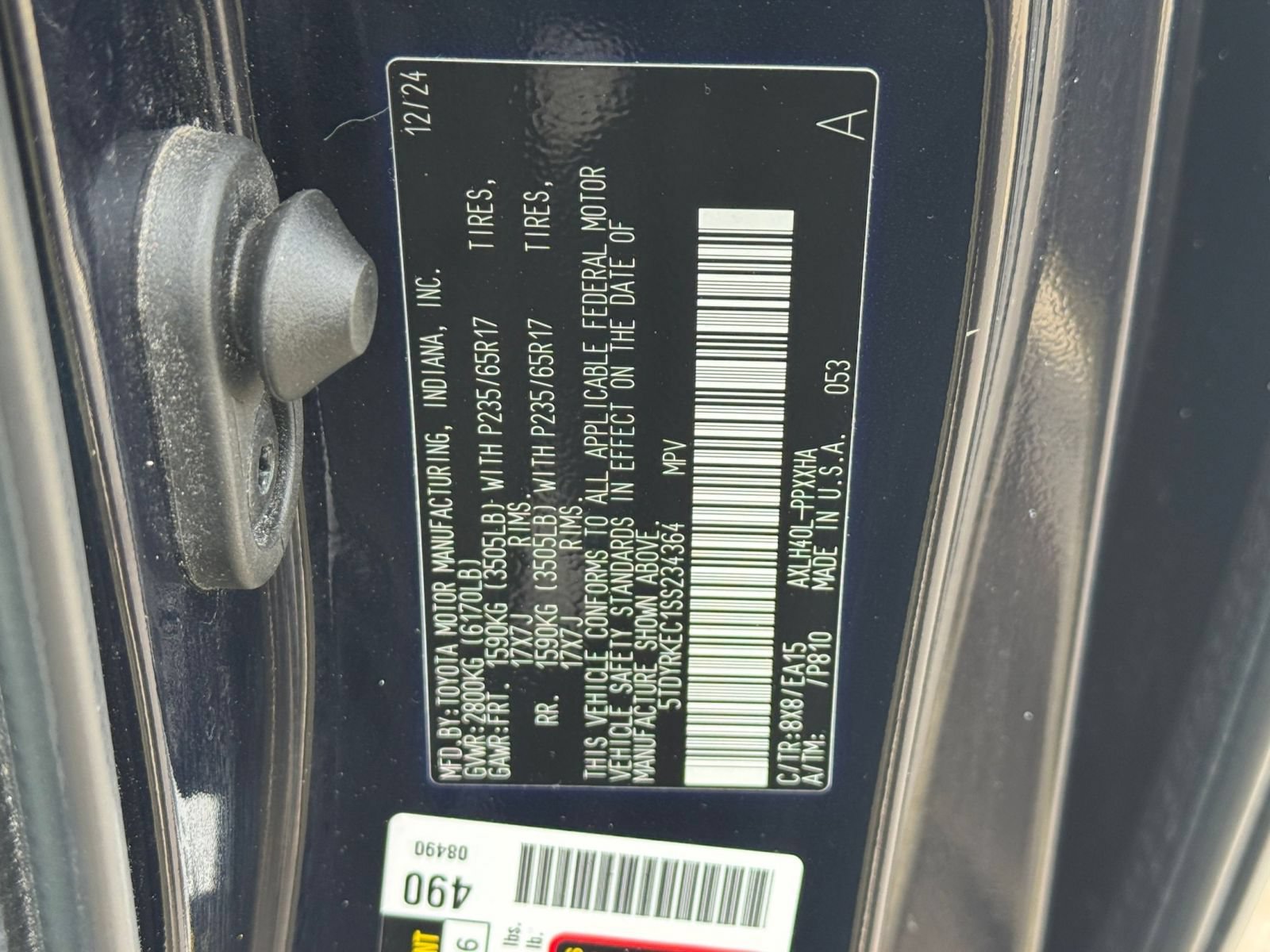 Used 2025 Toyota Sienna XLE FWD image 30