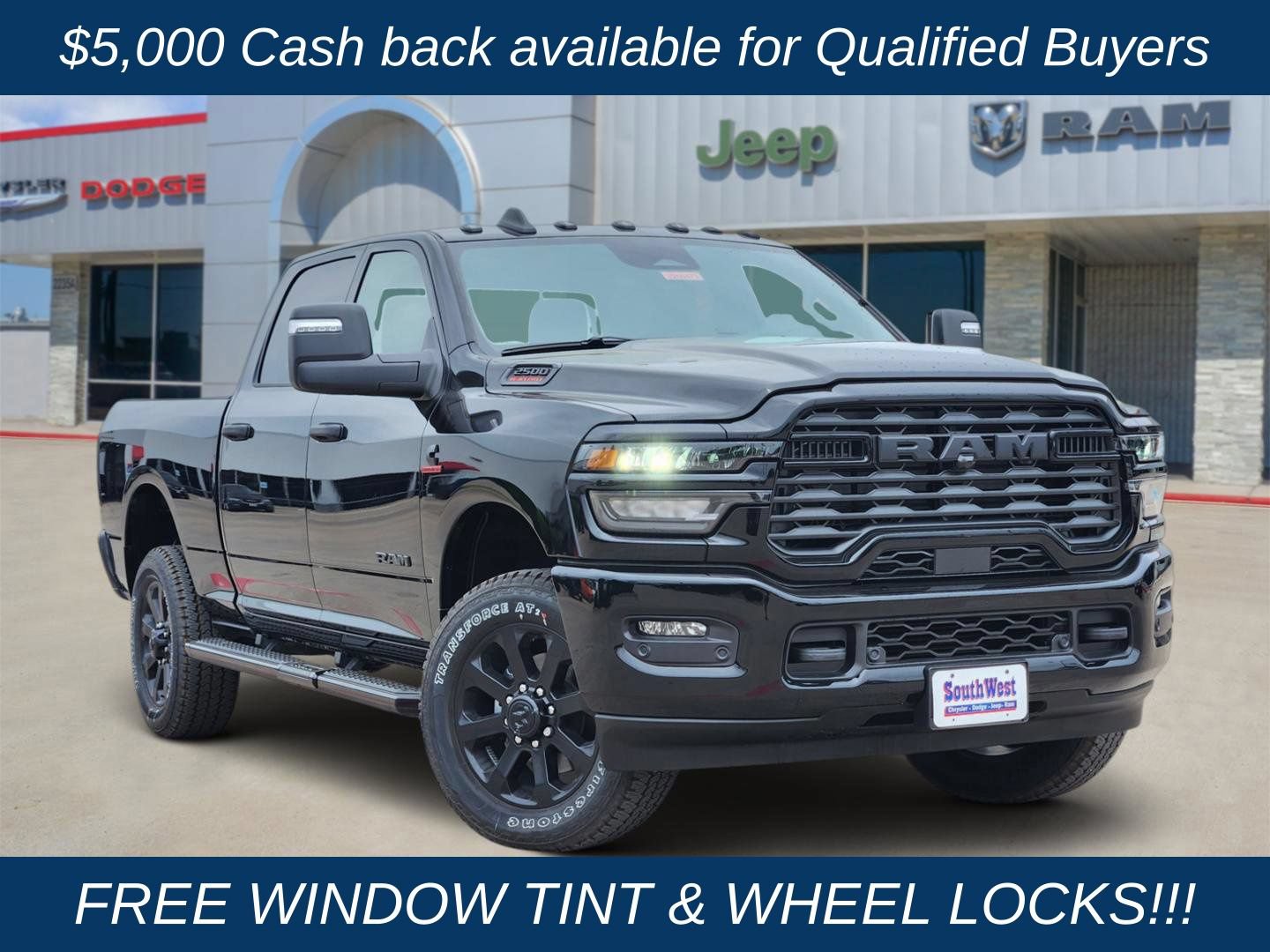 New 2026 RAM 2500 Lone Star AWD/4WD 360° Tour
