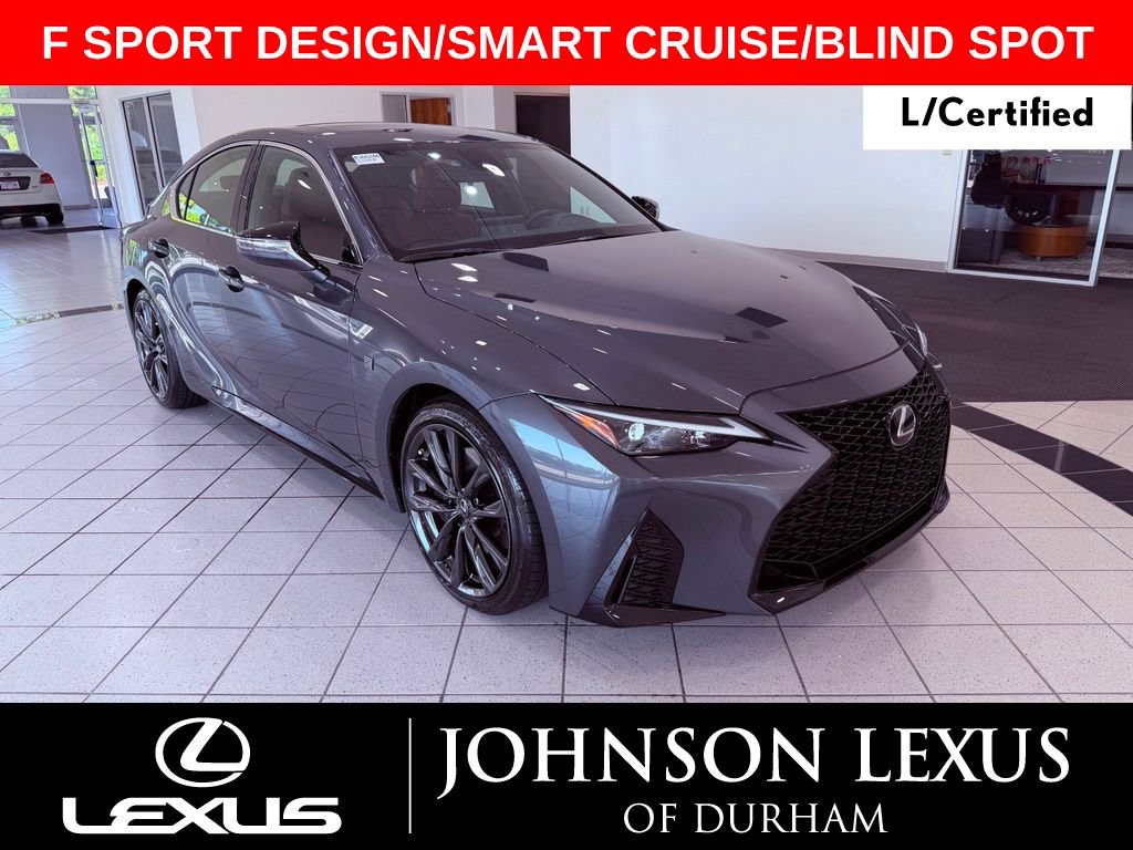 Certified 2025 Lexus IS 350 F Sport w/ Accessory Package