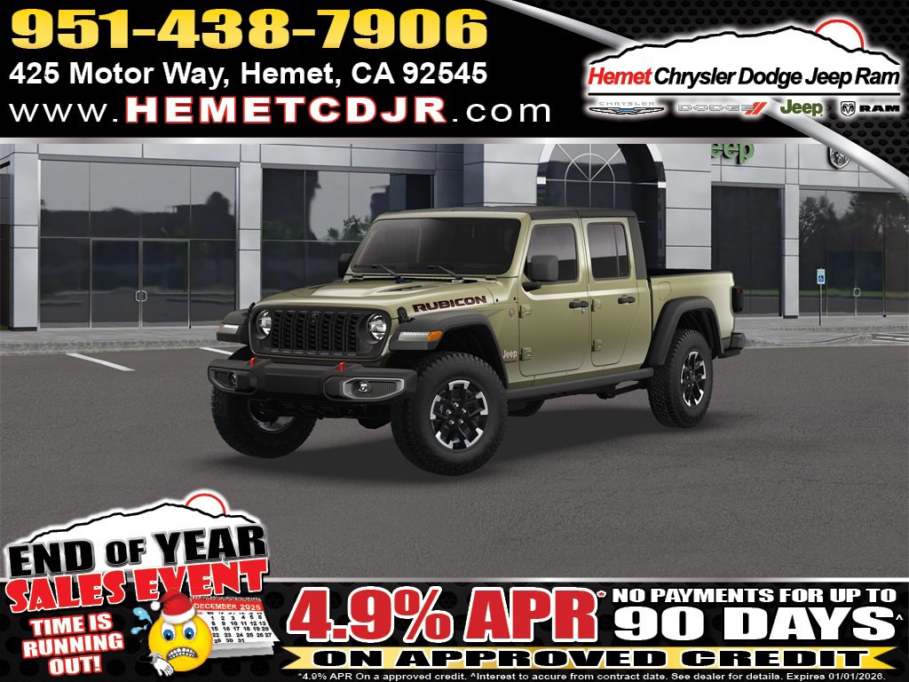 New 2026 Jeep Gladiator Rubicon image 1