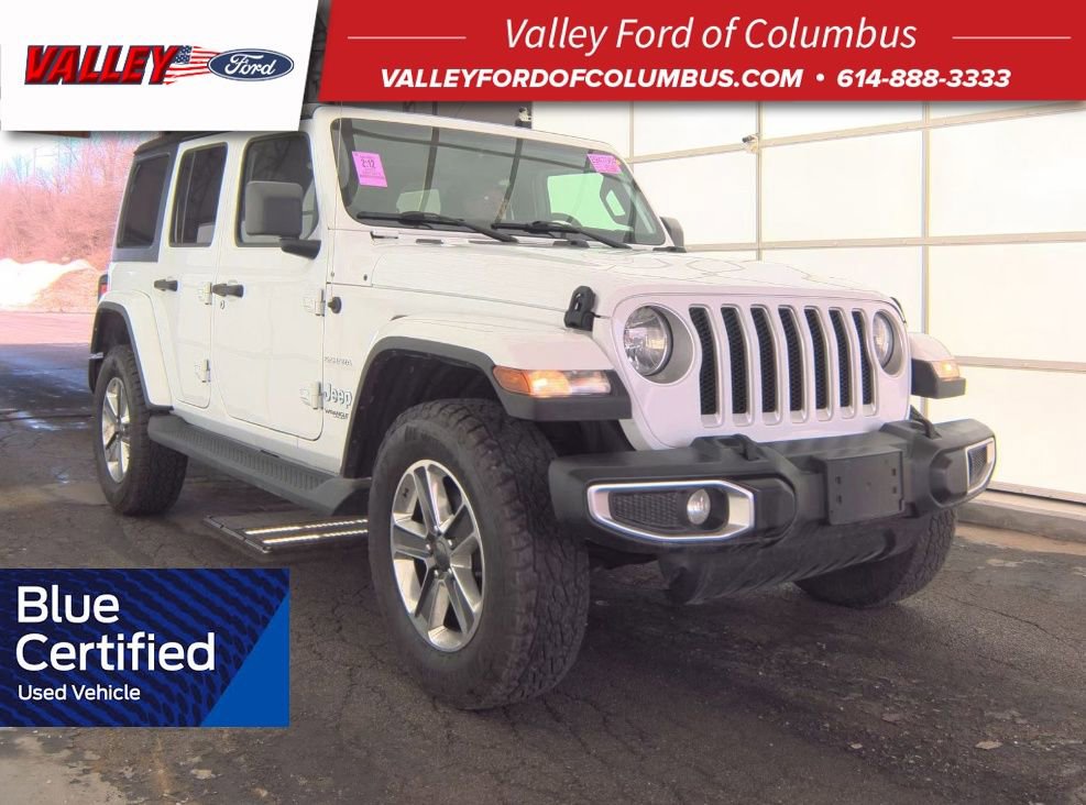 Used 2021 Jeep Wrangler Unlimited Sahara w/ Dual Top Group image 1