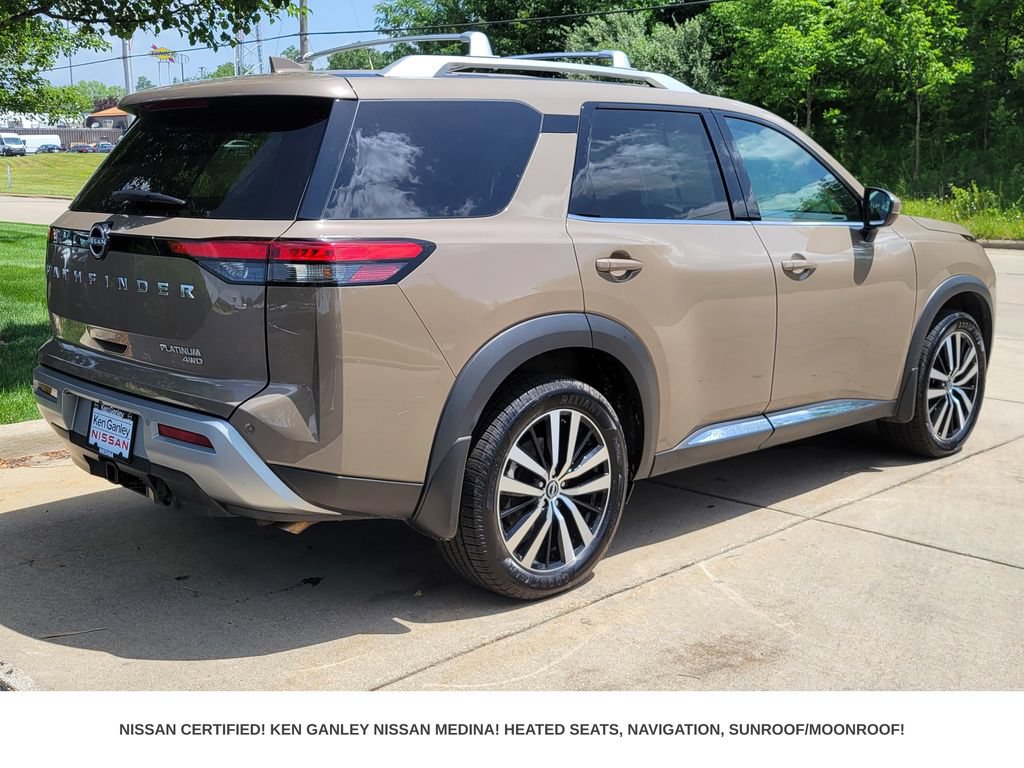 Certified 2024 Nissan Pathfinder Platinum w/ Cargo Package AWD/4WD image 3