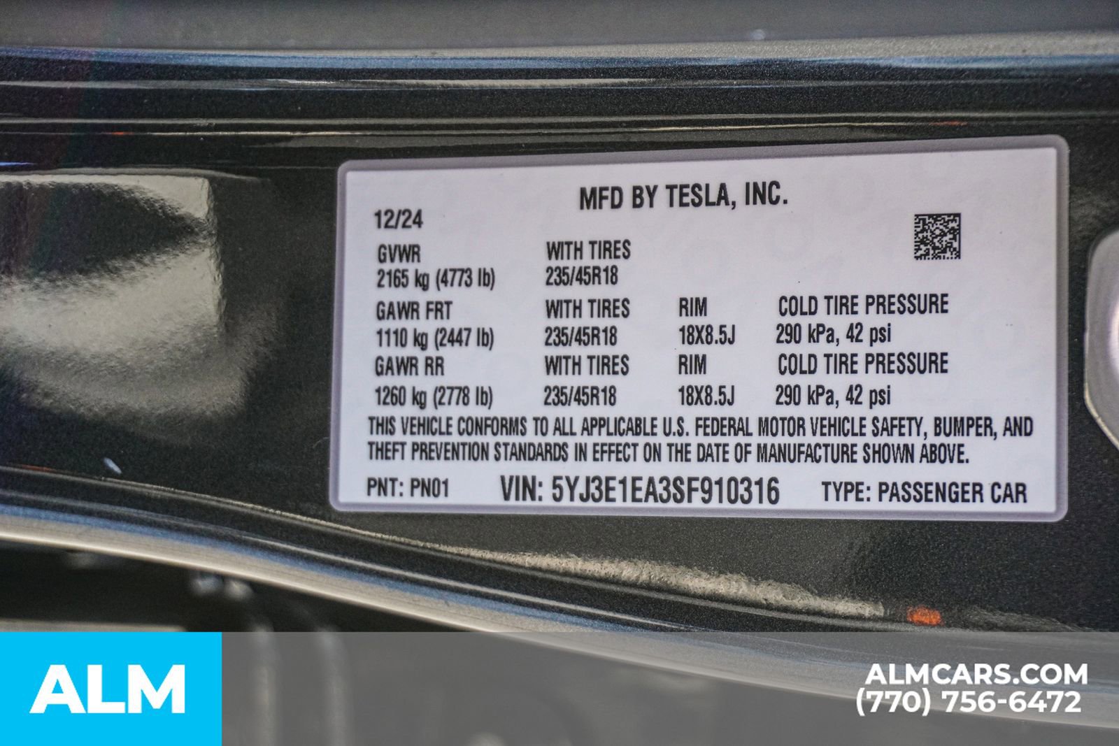 Used 2025 Tesla Model 3 image 62