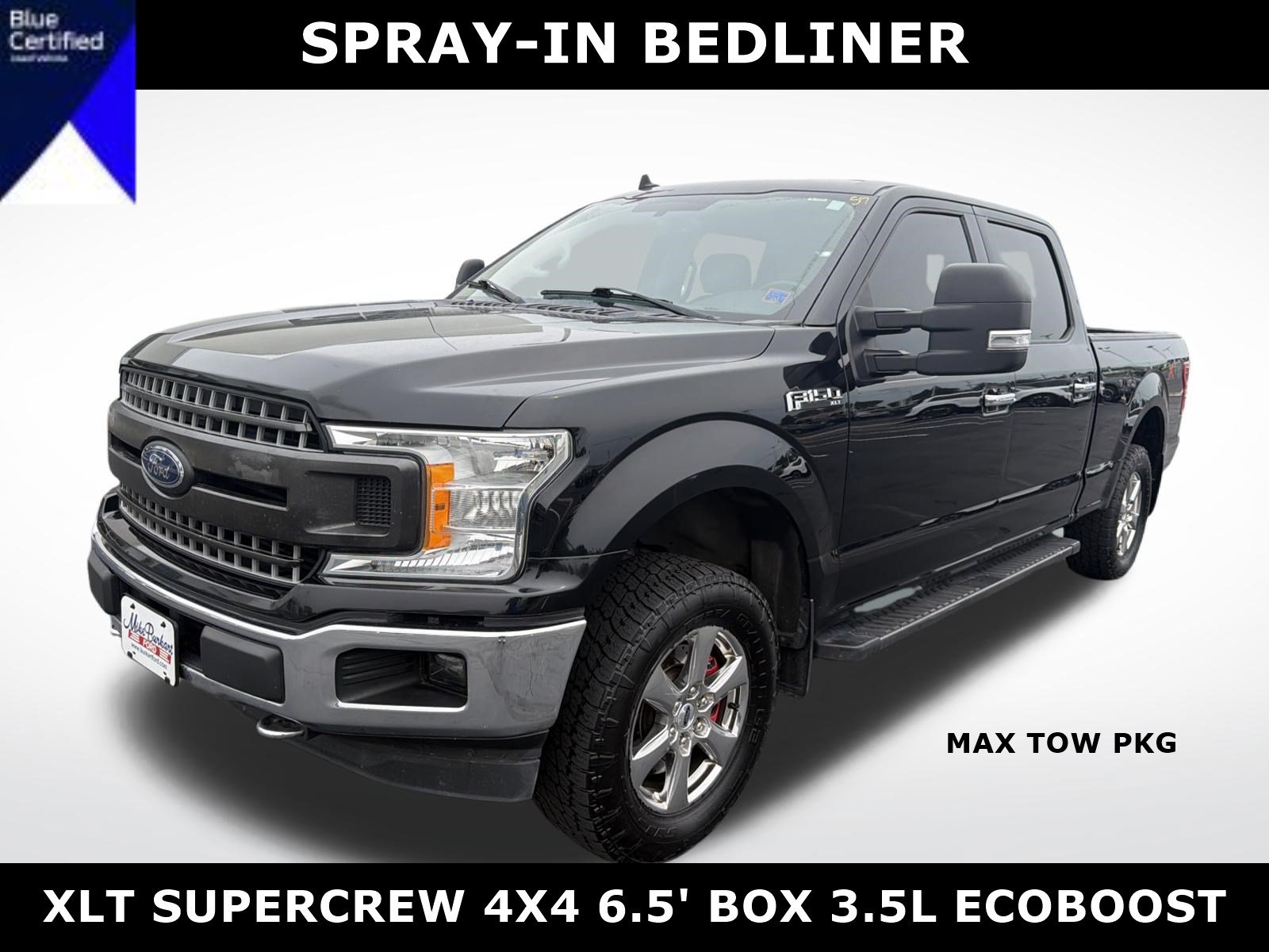 Certified 2018 Ford F150 XLT w/ Equipment Group 302A Luxury AWD/4WD video 1