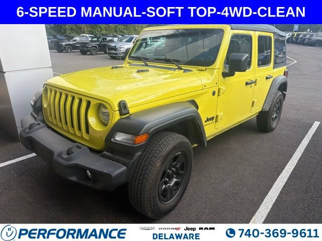 Used 2023 Jeep Wrangler Unlimited Sport