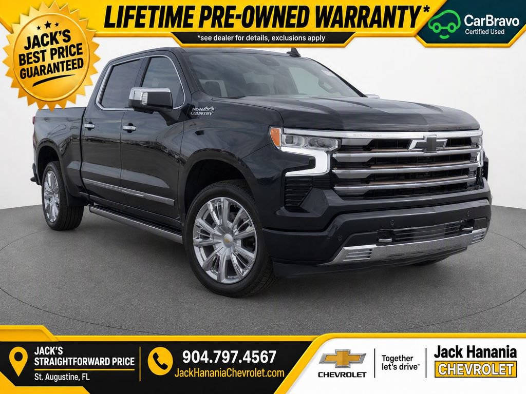 Used 2022 Chevrolet Silverado 1500 High Country w/ Technology Package AWD/4WD image 1