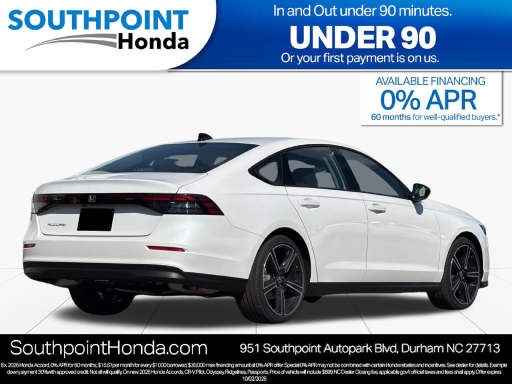 New 2026 Honda Accord SE image 3
