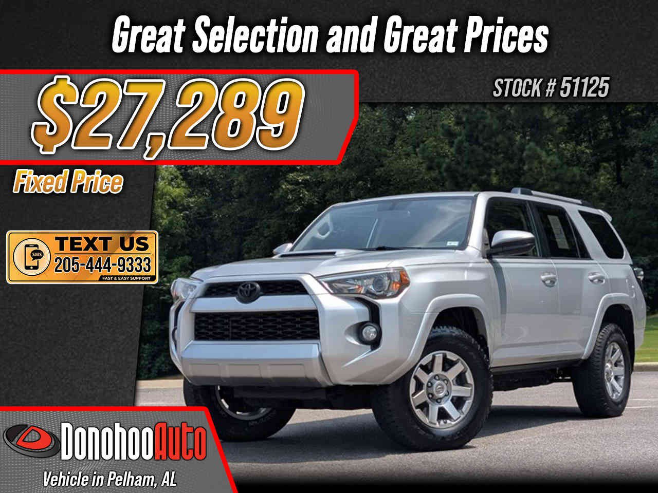 Used 2016 Toyota 4Runner Trail AWD/4WD image 1