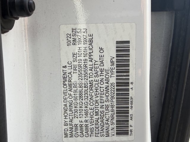 Certified 2023 Honda Odyssey Touring image 41