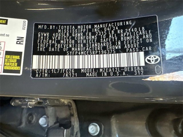 Used 2024 Toyota Corolla SE w/ SE Premium Package image 28