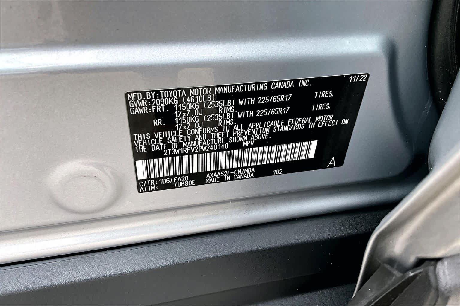Used 2023 Toyota RAV4 XLE FWD image 60