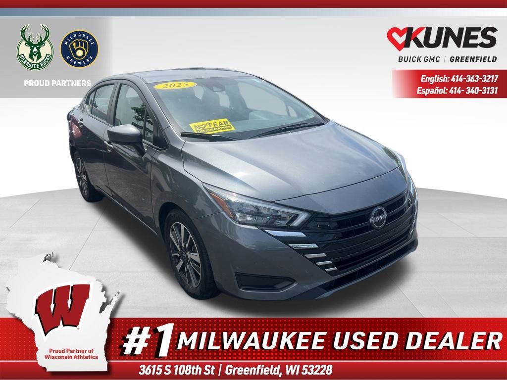 Used 2025 Nissan Versa SV FWD image 1