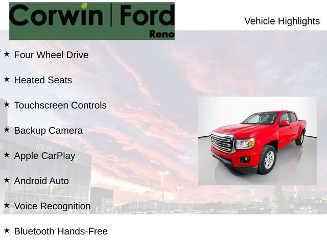 Used 2020 GMC Canyon SLE w/ Driver Alert Package AWD/4WD image 8