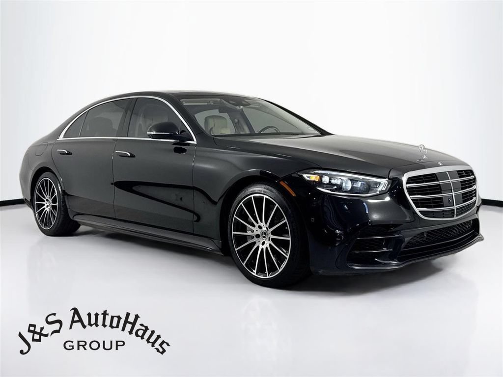 Used 2021 Mercedes-Benz S 580 4MATIC Sedan image 1