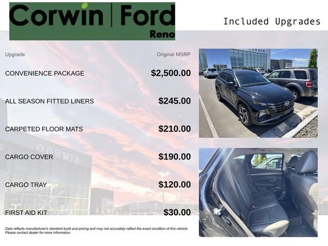 Used 2024 Hyundai Tucson SEL w/ Convenience Package AWD/4WD image 3