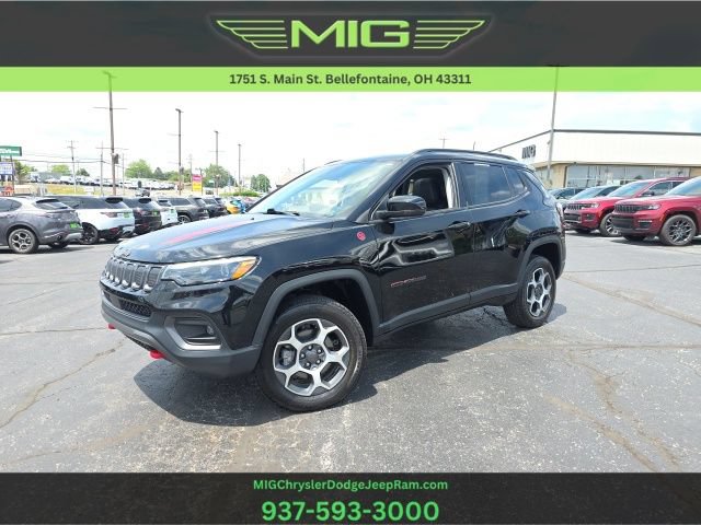 Used 2022 Jeep Compass Trailhawk w/ Trailhawk Elite Group AWD/4WD image 1