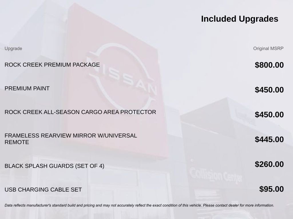 New 2026 Nissan Rogue SV w/ Rock Creek Premium Package image 7