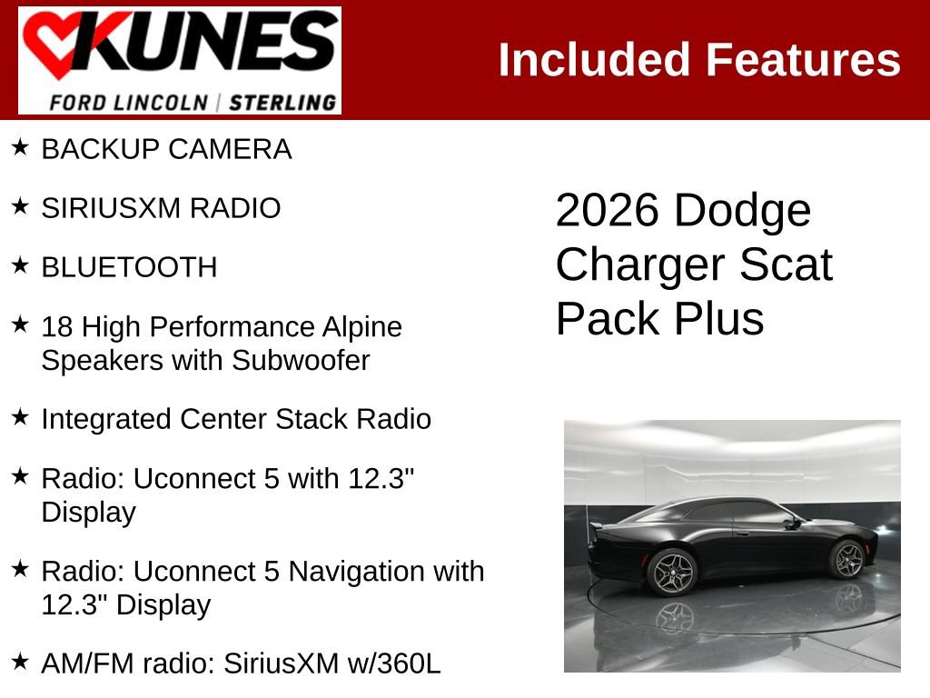 Used 2026 Dodge Charger Scat Pack AWD/4WD image 3