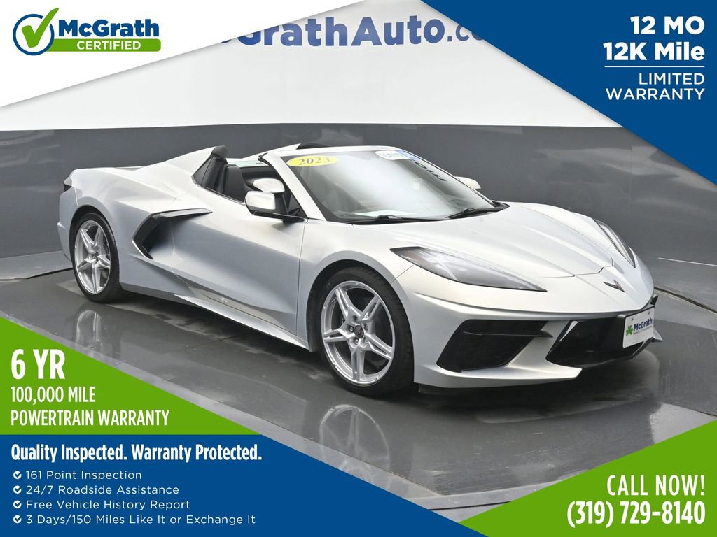 Used 2023 Chevrolet Corvette Stingray Preferred Conv w/ Battery Protection Package